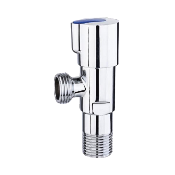 1/2 Badezimmer Messing verchromtes Eckventil DSJ027 (Blau)